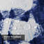 Rideau de douche Broken Graphic Indigo-952573113