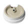 Alfi Brand 19.13'' White Porcelain Circular Bathroom Sink with Overflow