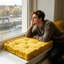 Square Microfiber  Floor Pillow /Cushion.-819183570
