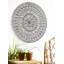 Suspension murale en métal détissée 28"