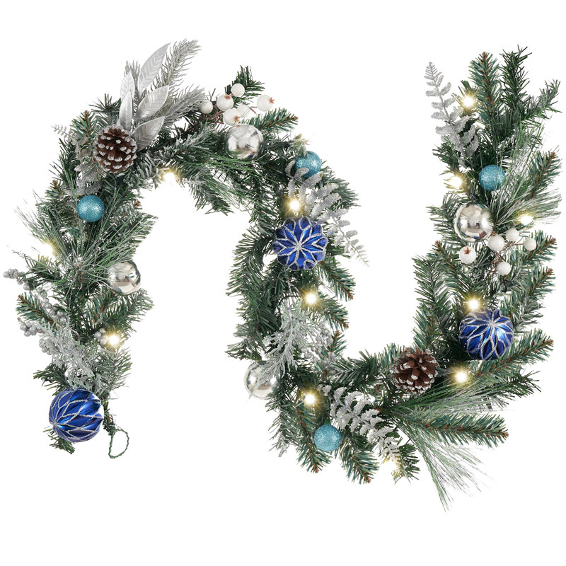 30cm Lighted Garland with Lights