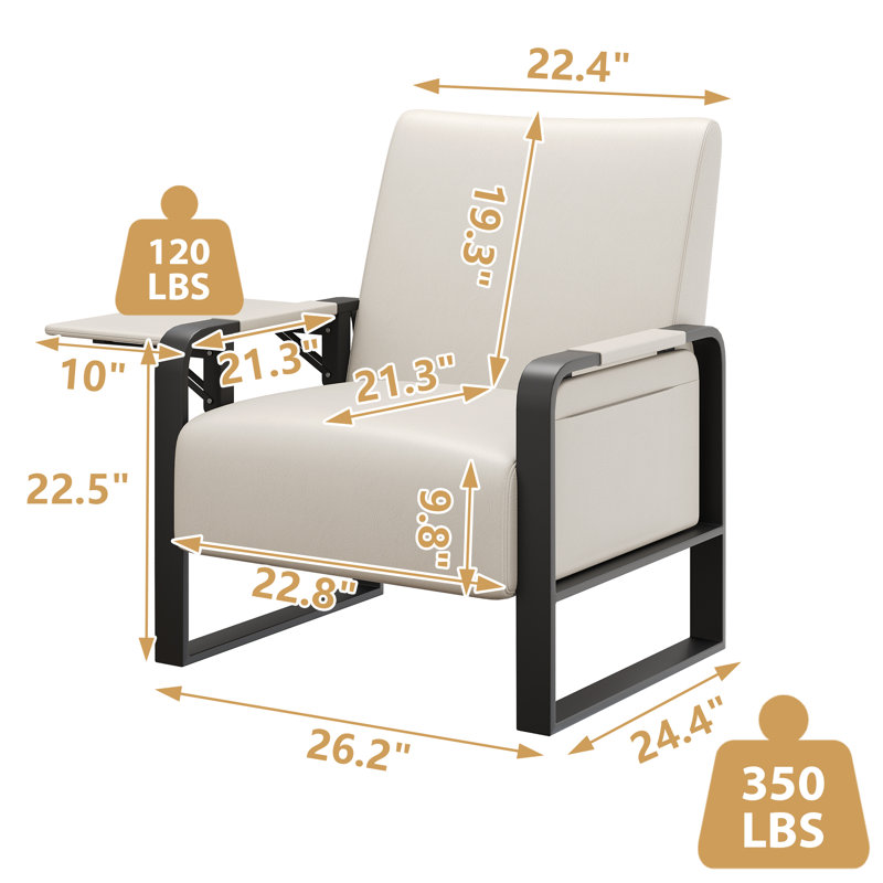 Chaise d'appoint Whole, Beige