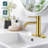 Single-Hole Single-handle Bathroom Faucet with Drain Assembly-94284468