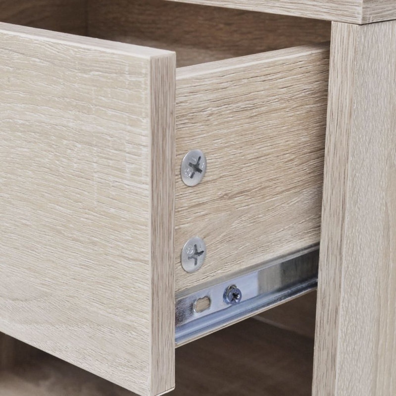 Doraville 1 Drawer Bedside Table, Oak