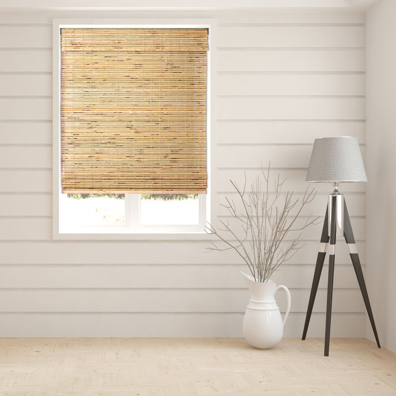 Arlo Blinds Rustique Bamboo Roman Shades - Thumbnail 2
