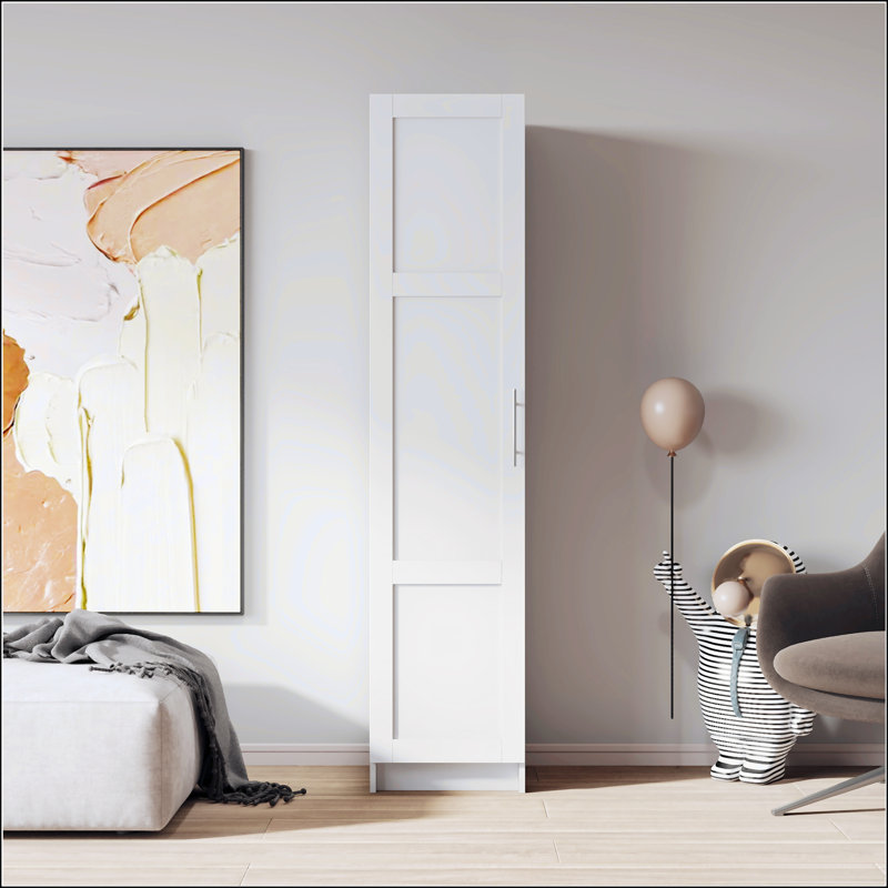 Armoire de rangement murale empilable, Blanc