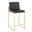 Tabouret de bar et de comptoir à dossier haut Ernestine-357438165-357438163-357438164