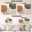 Minimalisme orange avec des formes simples de vert - Minimalisme abstrait, décoration murale en métal-805966662