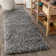 Felicdad Shag Plush Charcoal Rug