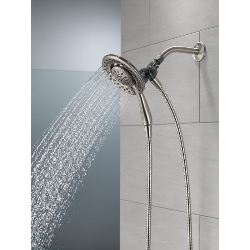 4-Setting In2ition Two-In-One Hand Shower In Chrome, Brushed Nickel