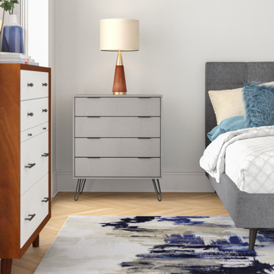 Dufresne 4-Drawer Chest Industrial Design