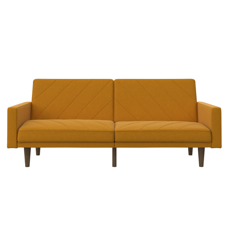 Kermit 3 Seater Linen Sleeper, Mustard