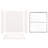 60'' W 72'' H Frameless Rectangle Reversible Shower Kit