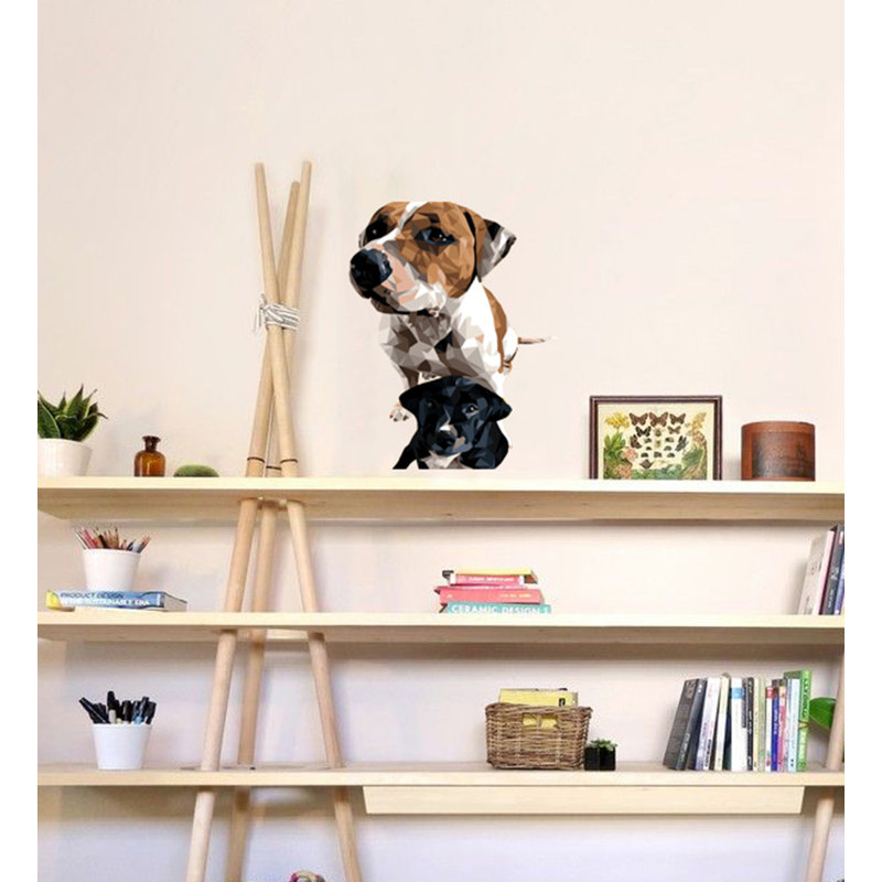 Animals Wall Decal, 10" H x 14" W