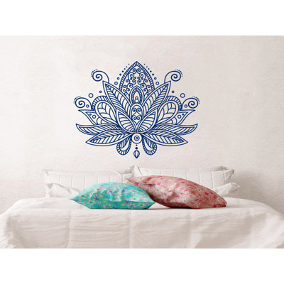Décalcomanie murale fleur mandala lotus Estrella