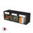 Deflect-O Corporation Deflect-o® Tilt Bin™ Horizontal Interlocking Stora Plastic Bin