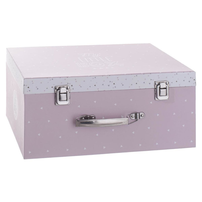 White & Pink Children's Chests, Set Of 3