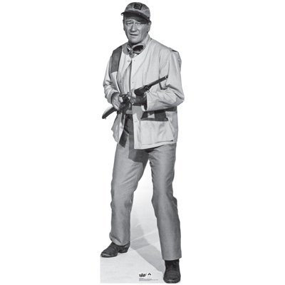 John Wayne - Hatari (Gun) Cardboard Stand-Up