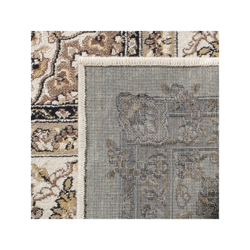 Carolus Viscose Pile Oriental Rug, Rectangle 2'2" x 3'7"