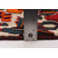 Tapis unique rectangulaire en laine 5 pi 1 po x 10 pi 1 po années 1990 Aundrea