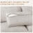 140” Comfy Cloud Couch U Shaped Sectional Sofa with Two Ottomans-1597467563