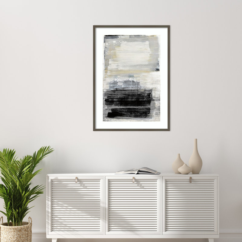 «Neutral Study» par A Snow, H 41 po x l 30 po