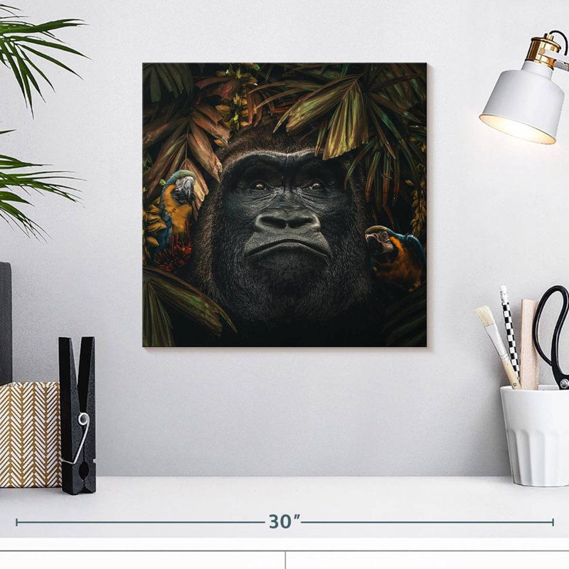 Brampt Gorilla II, 16" H x 16" W