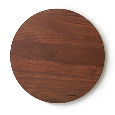 J.K. Table tournante paresseuse en bois d'érable de 14 pouces Adams pour manger et recevoir