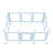 Dog Whelping Box with Window Transparent Playpen for Medium Dog -116184350-116184353