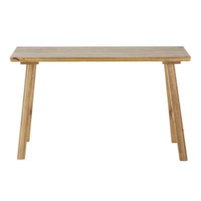 Mango Wood Handmade Traditional Brown Bench