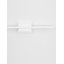 Sandy White Aluminiun & Acrylic LED 12.5 Watt 230 Volt 750Lm 3000K IP20 L:60.5 W: 6.9 H: 11.8 Cm