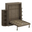 Lit escamotable avec armoire murale cachée-1752236569