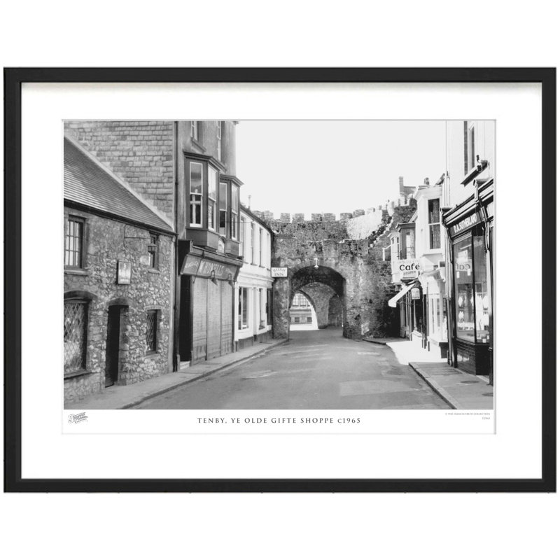 Tenby, Ye Olde Gifte Shoppe C1965 by Francis Frith - Single Picture Frame Print, 40cm H x 50cm W x 2.3cm D