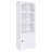 Stott White 3-shelf Engineered Wood Media Tower
