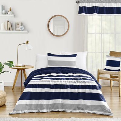 Stripe Comforter Set