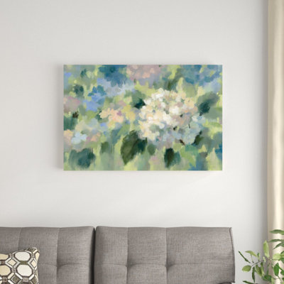 " Hydrangea Mosaic " by Silvia Vassileva Painting Print
