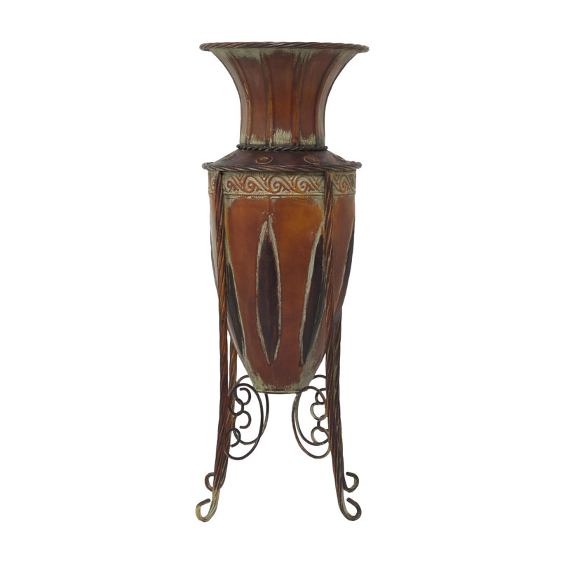Cissell Iron Floor Vase