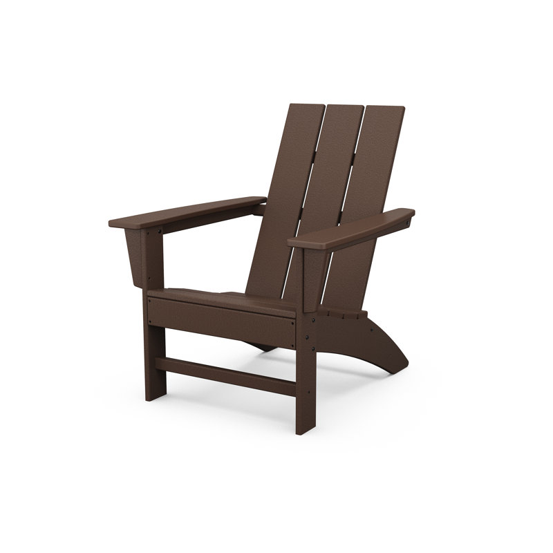 Chaise Adirondack POLYWOOD x Sol 72 Jamarion, Acajou
