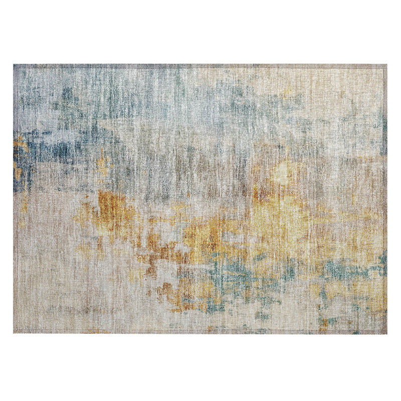 Machine Washable Indoor/Outdoor Chantille ACN1160 Rug, Rectangle 1'8" x 2'6"