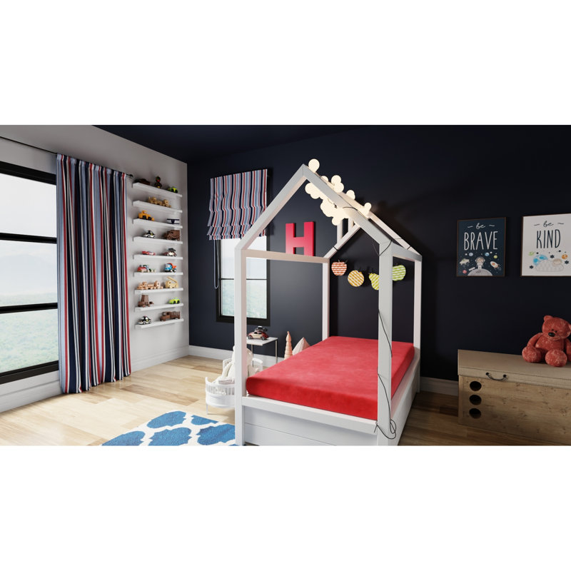 Matelas simple en mousse rouge de 5 po avec surmatelas, mémoire de 3 lb et matelas de soutien de 4 po, simple, enveloppant, superposé