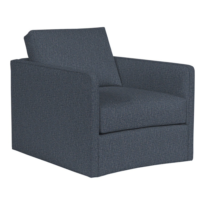 Wynne Swivel Chair, Perigold Page Navy
