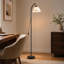 Lampe sur pied moderne à 1 lumière avec ampoule 3 couleurs
