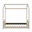 Lit simple en velours-213195910