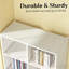 Bibliothèque compacte, présentoir attrayant, armoire ouverte