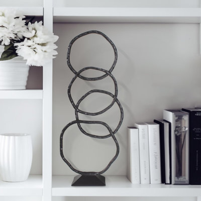 Connections - Une sculpture en aluminium