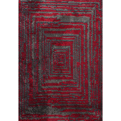 Tapis traditionnel à motif géométrique