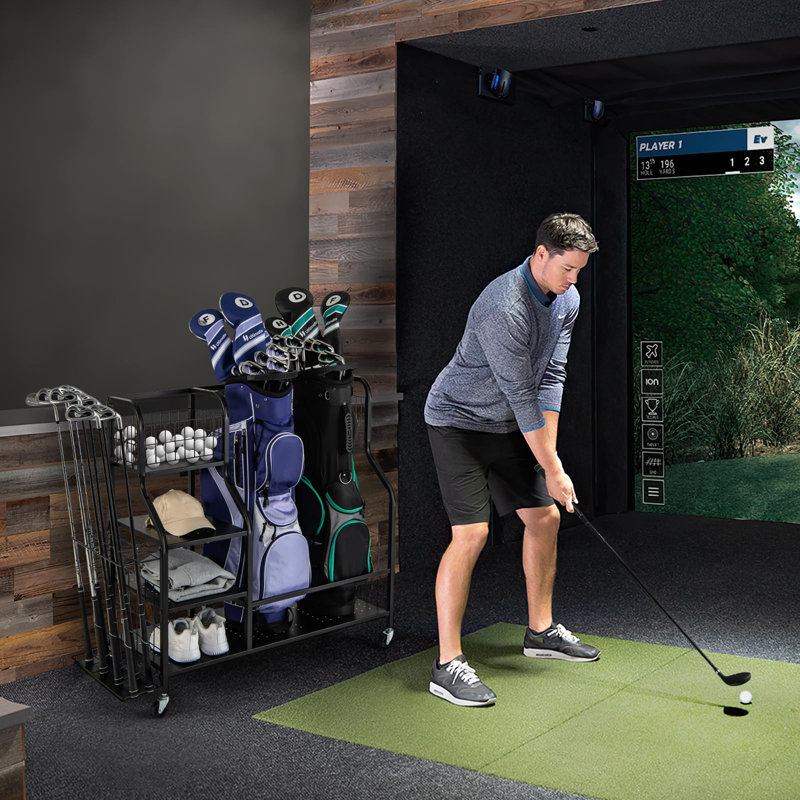 Metal Freestanding Sports Rack