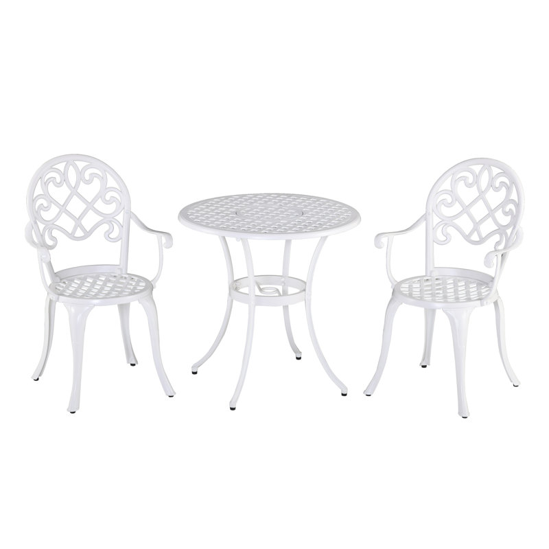 Castellano 2 - Person Patio Dining Set with Round Table