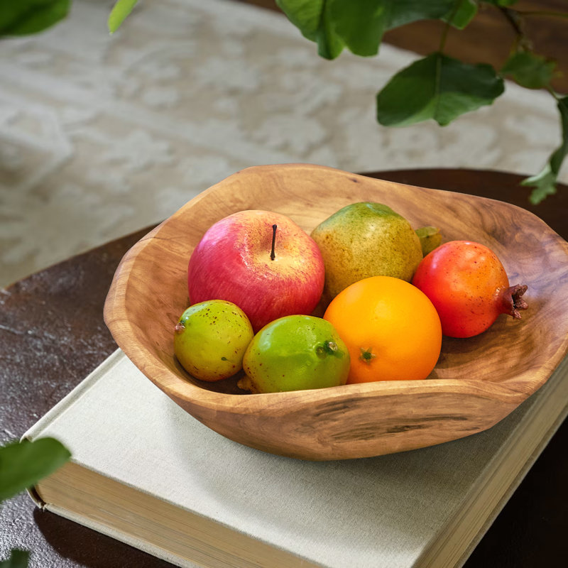 SERENTA Wood Serving Bowl