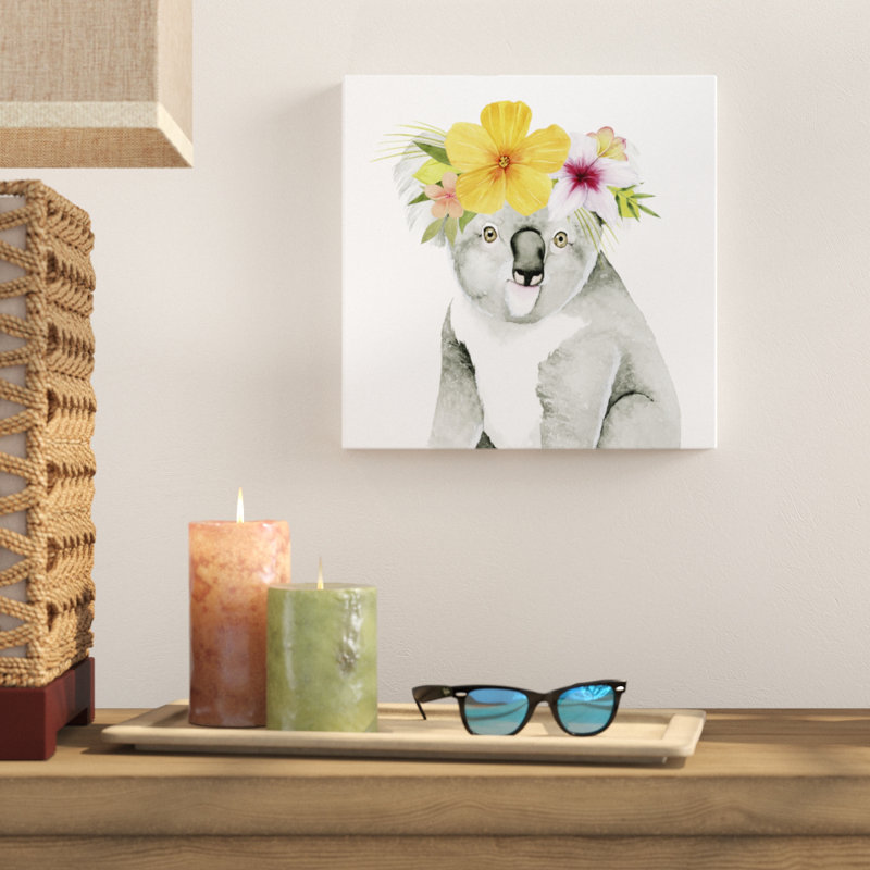 Tropical Halo VII by Grace Popp - Wrapped Canvas Print, 30cm H x 30cm W  